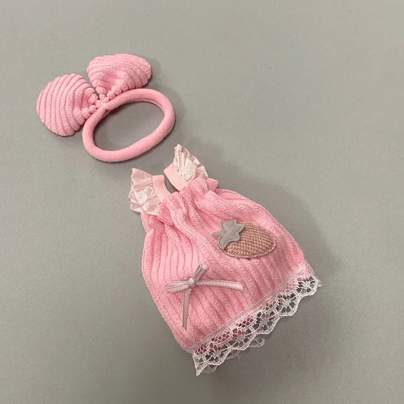 16-17cm Doll Clothes(NO Doll), Cute Dolls Outfit Accessories 2025 Fashion Style
