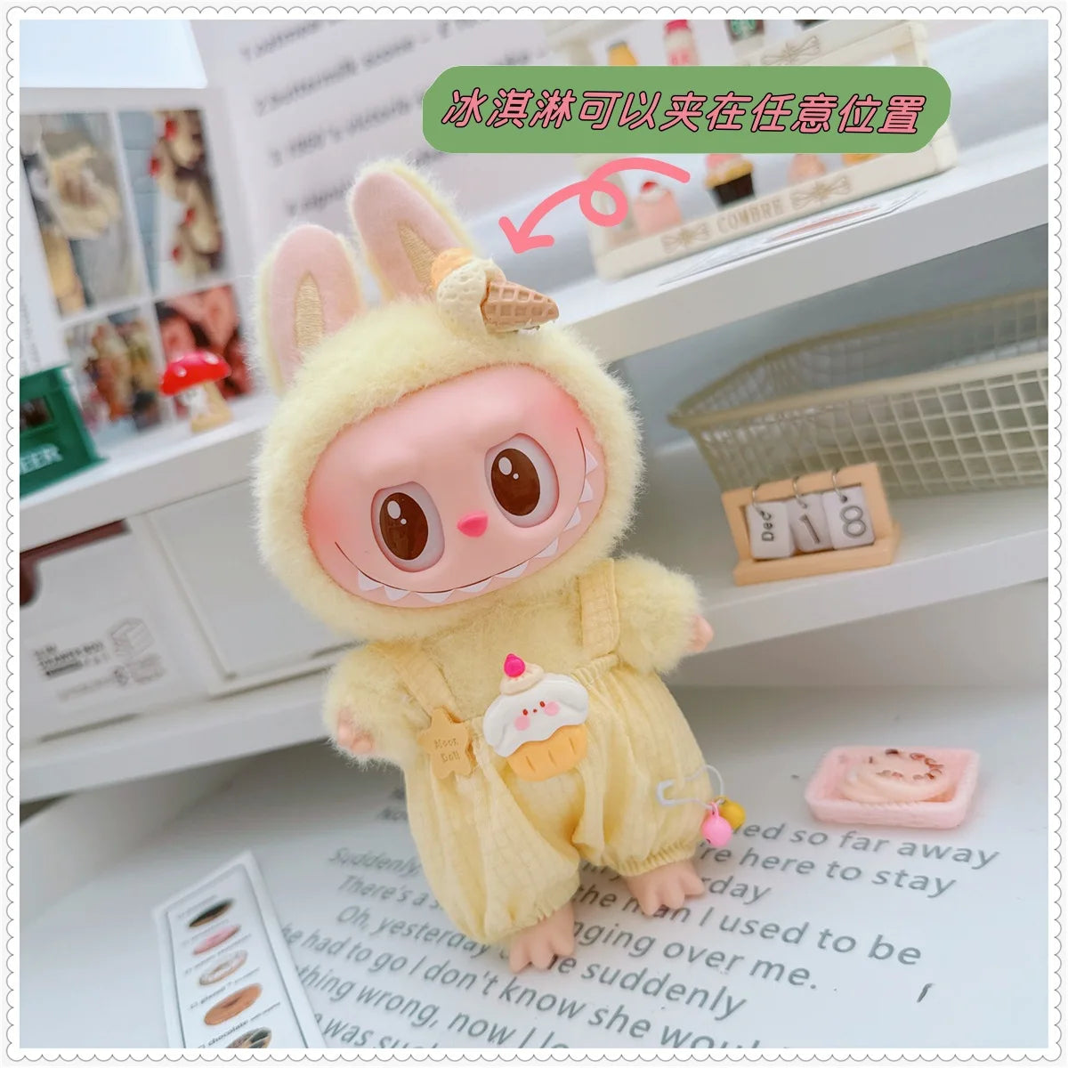 Labubu Doll Clothes – Vinyl Blind Box Outfit  Skirt Suit | Cute Fashion Accessories