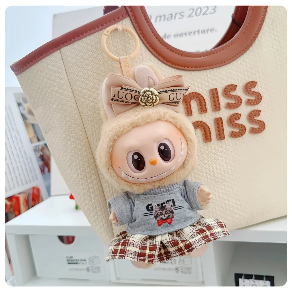 Labubu Doll Clothes – Vinyl Blind Box Outfit  Skirt Suit | Cute Fashion Accessories