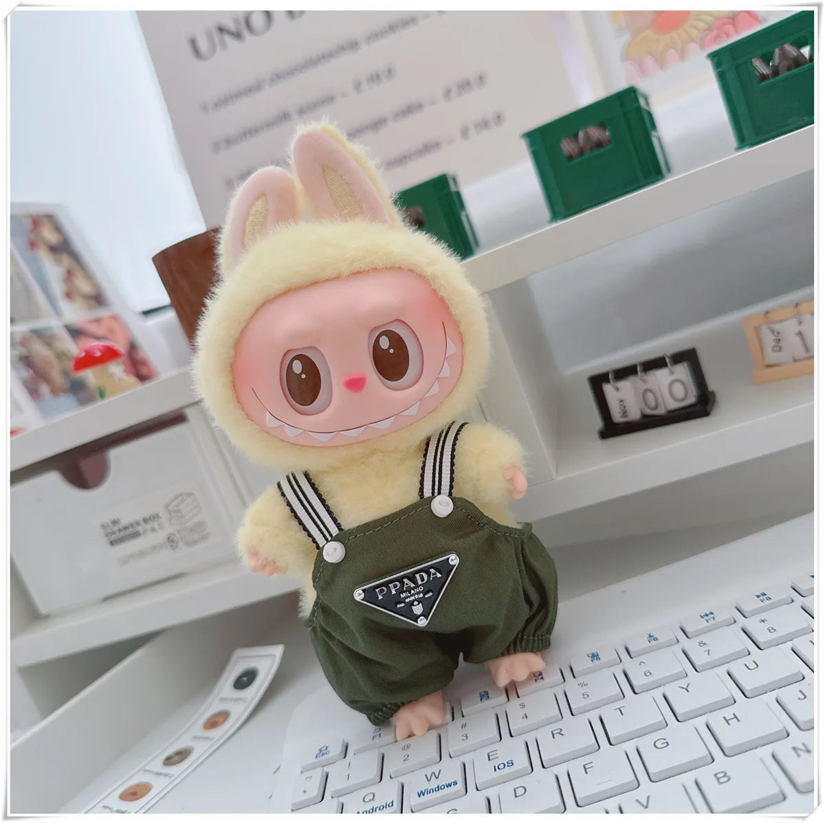 Labubu Doll Clothes – Vinyl Blind Box Outfit  Skirt Suit | Cute Fashion Accessories