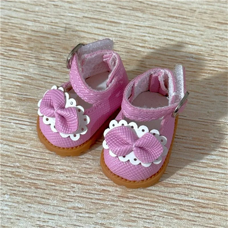 For 15 17cm Labubu Doll Clothes Princess Dress Bow Tie Two-Piece Set Outfit Clothing Sitting Party Game Toys Gift Accessories