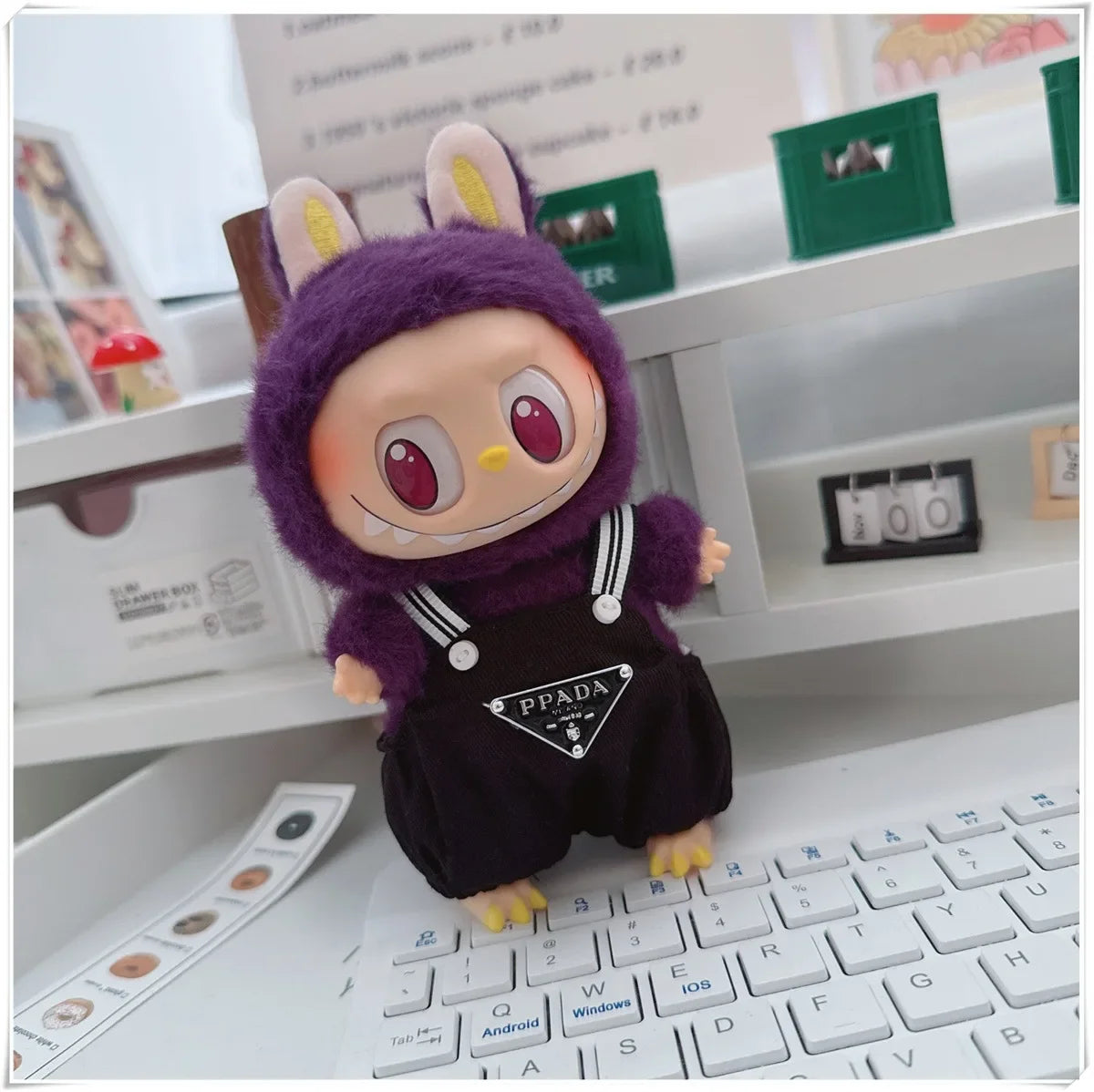 Labubu Doll Clothes – Vinyl Blind Box Outfit  Skirt Suit | Cute Fashion Accessories