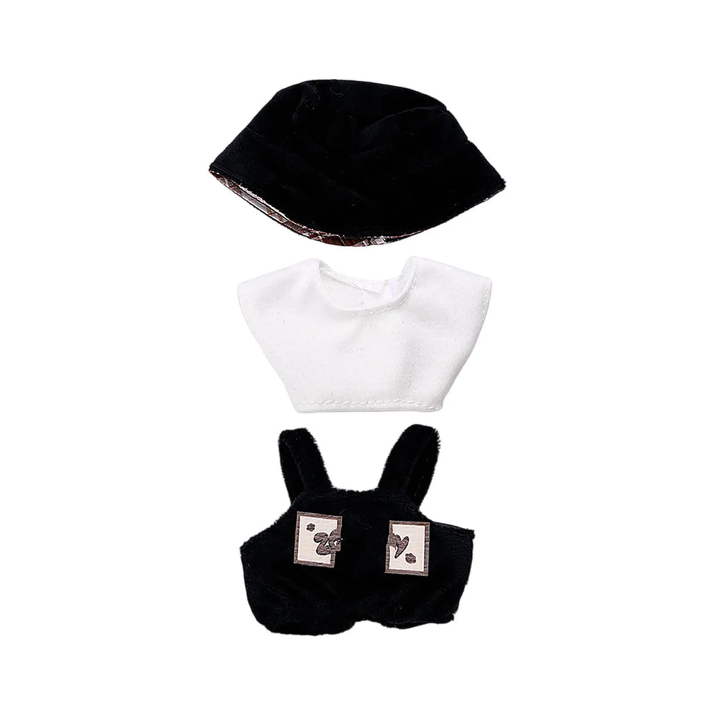Doll Clothes Set For Labubu 17cm Plush Doll Accessories