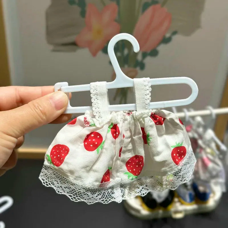 Mini Hangers Are Suitable For miniture  Doll Clothes, 17cm Hangers