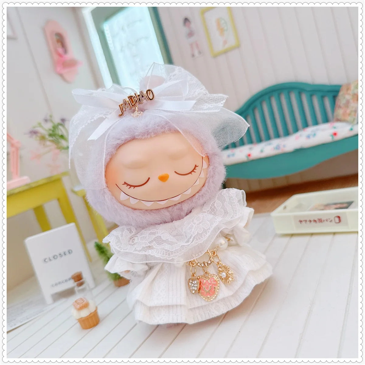 Labubu Doll Clothes – Vinyl Blind Box Outfit  Skirt Suit | Cute Fashion Accessories