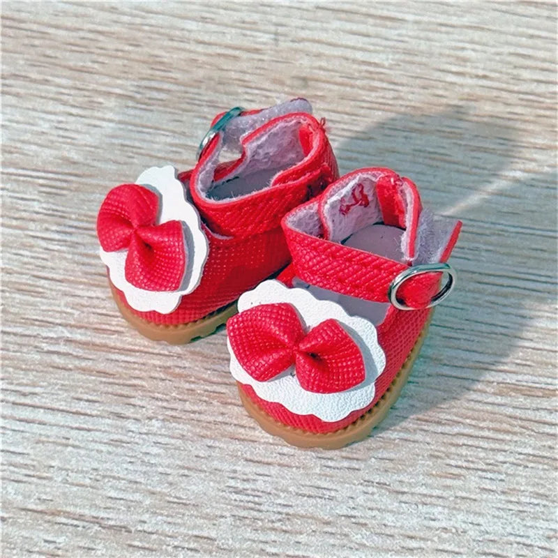 For 15 17cm Labubu Doll Clothes Princess Dress Bow Tie Two-Piece Set Outfit Clothing Sitting Party Game Toys Gift Accessories
