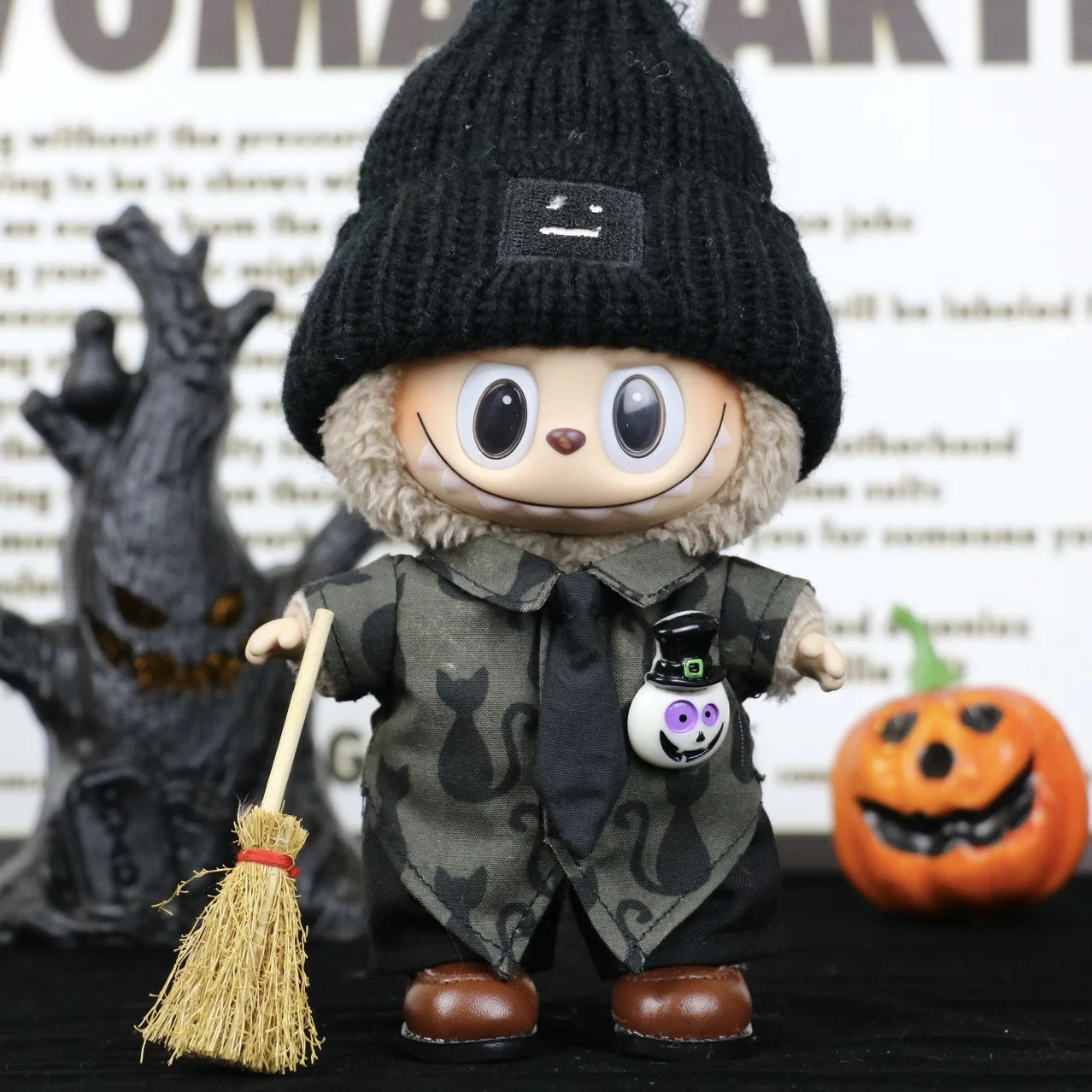 17cm Dolls Clothing For Labubu Outfit