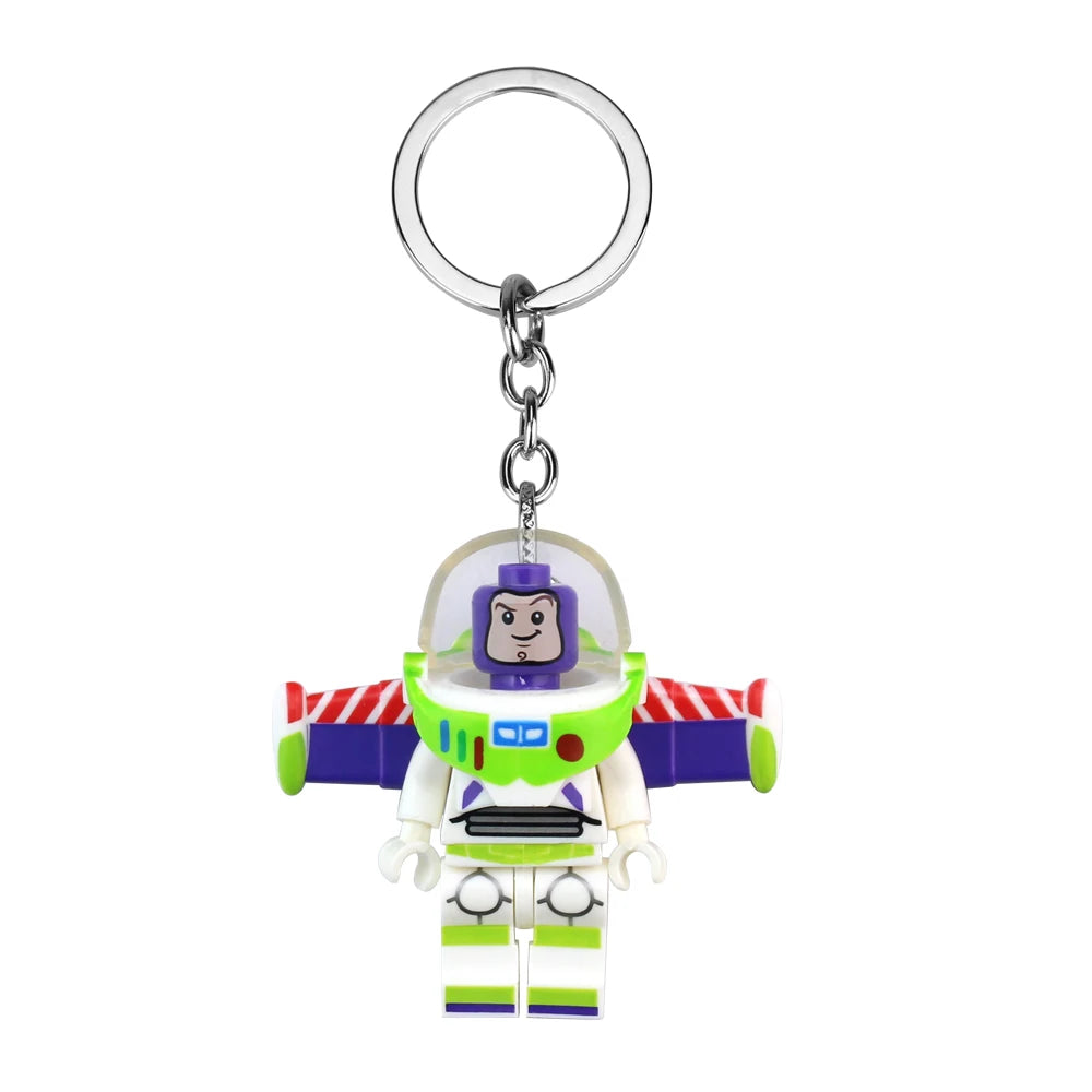 Cartoon 3D Fairy Bat Figure Character Pendant Phone Keychain Personalized Backpack Accessory Gifts for Him Y2k handmade Jewelry