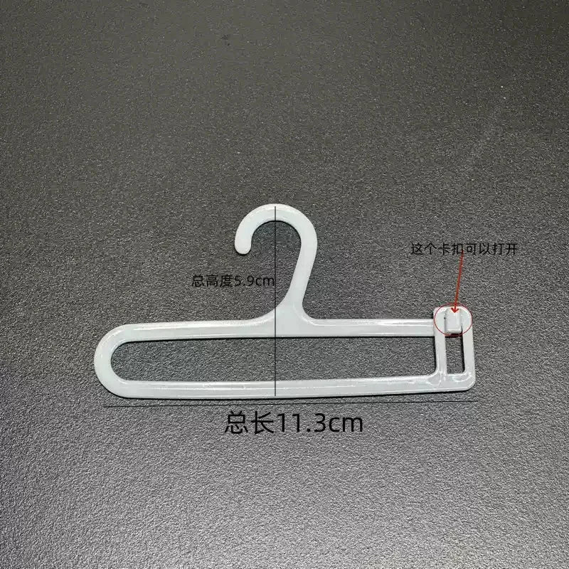 Mini Hangers Are Suitable For miniture  Doll Clothes, 17cm Hangers