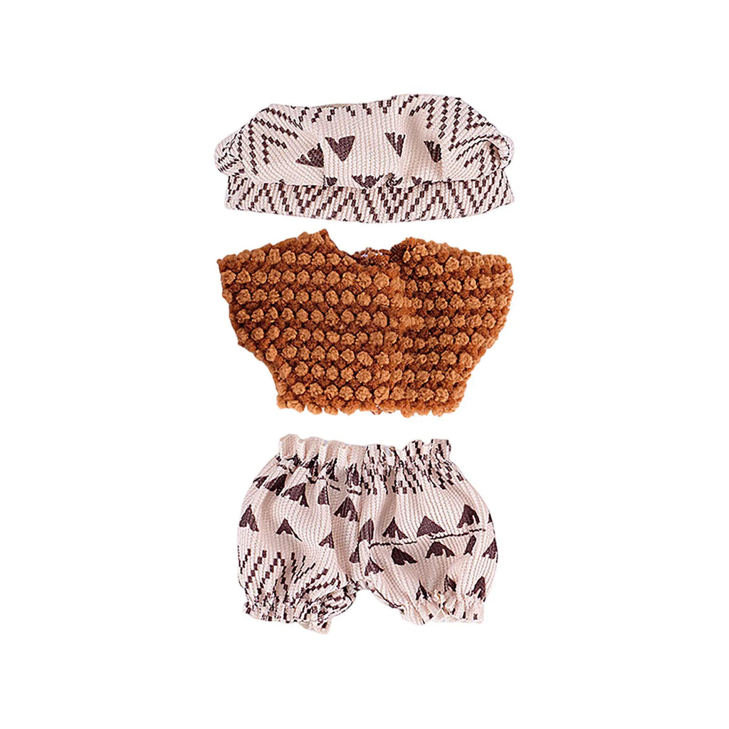 Doll Clothes Set For Labubu 17cm Plush Doll Accessories