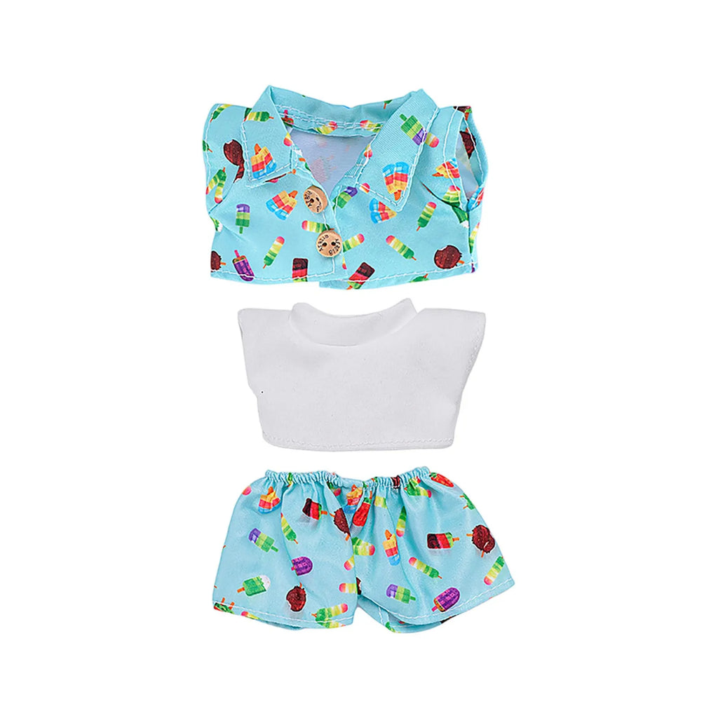 Doll Clothes Set For Labubu 17cm Plush Doll Accessories